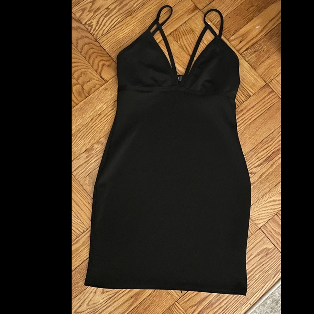 Missguided black dress